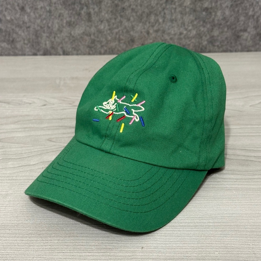 Icecream Mens Green Billionaires Boys Club Nigo Dad Hat Strapback Adjustable